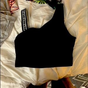 Black Victoria Secret workout top